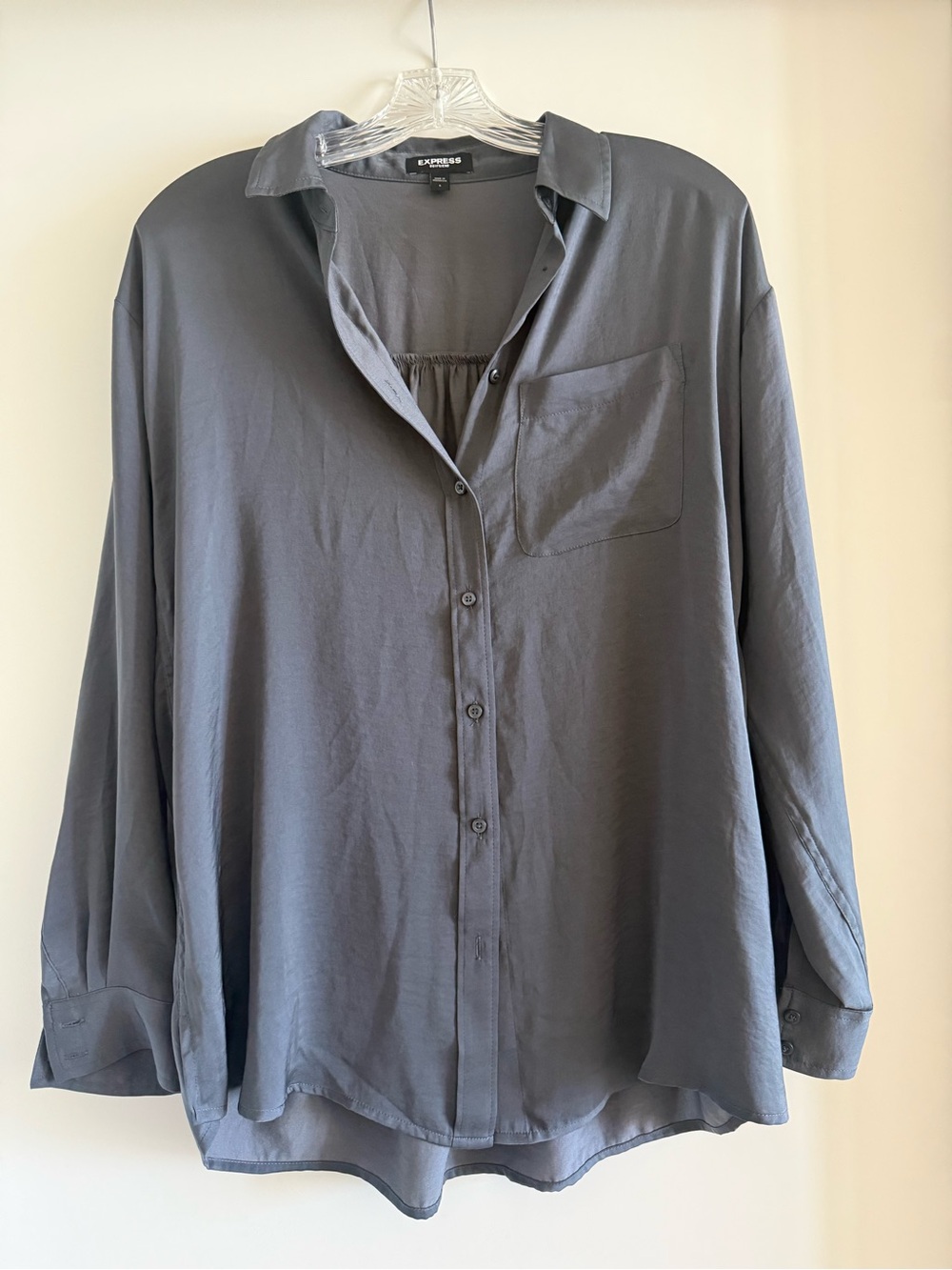 Express Button Down Top NWOT